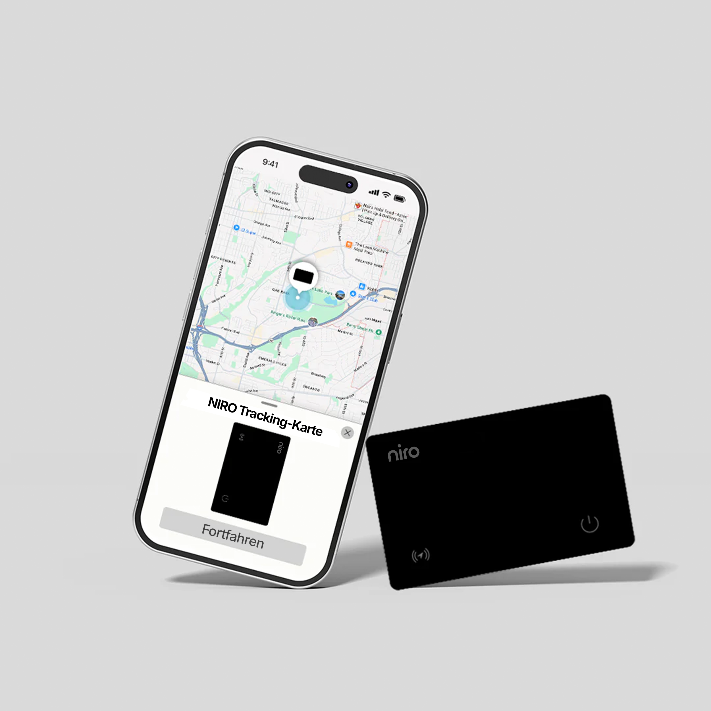 NIRO Tracking-Karte